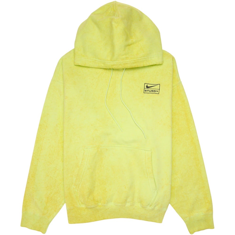 Nike x Stussy Washed Neon Hoodie and Sweatpants Full Set